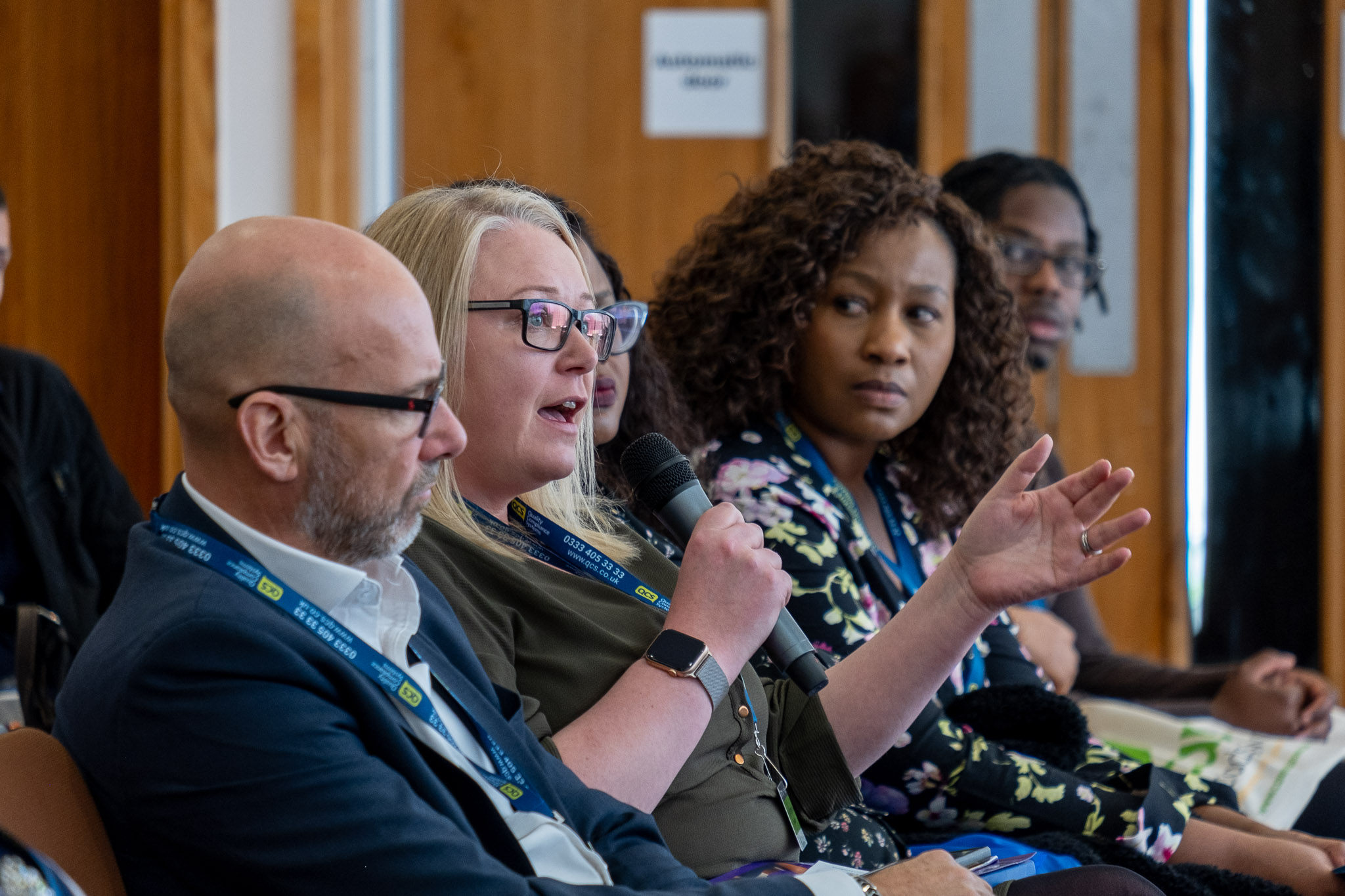 Care professionals attending seminars at Care Roadshow Midlands 2025